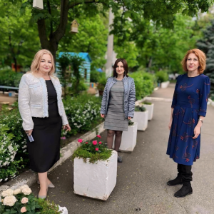 Natalia Străjesco, Șefa DETS Centru în vizită de lucru la Grădinița nr. 210 din sector