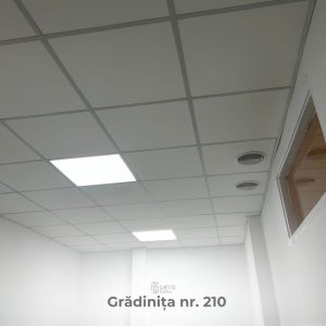 Renovare a sistemului de iluminat în instituție IET nr. 7, 15, 23, 210